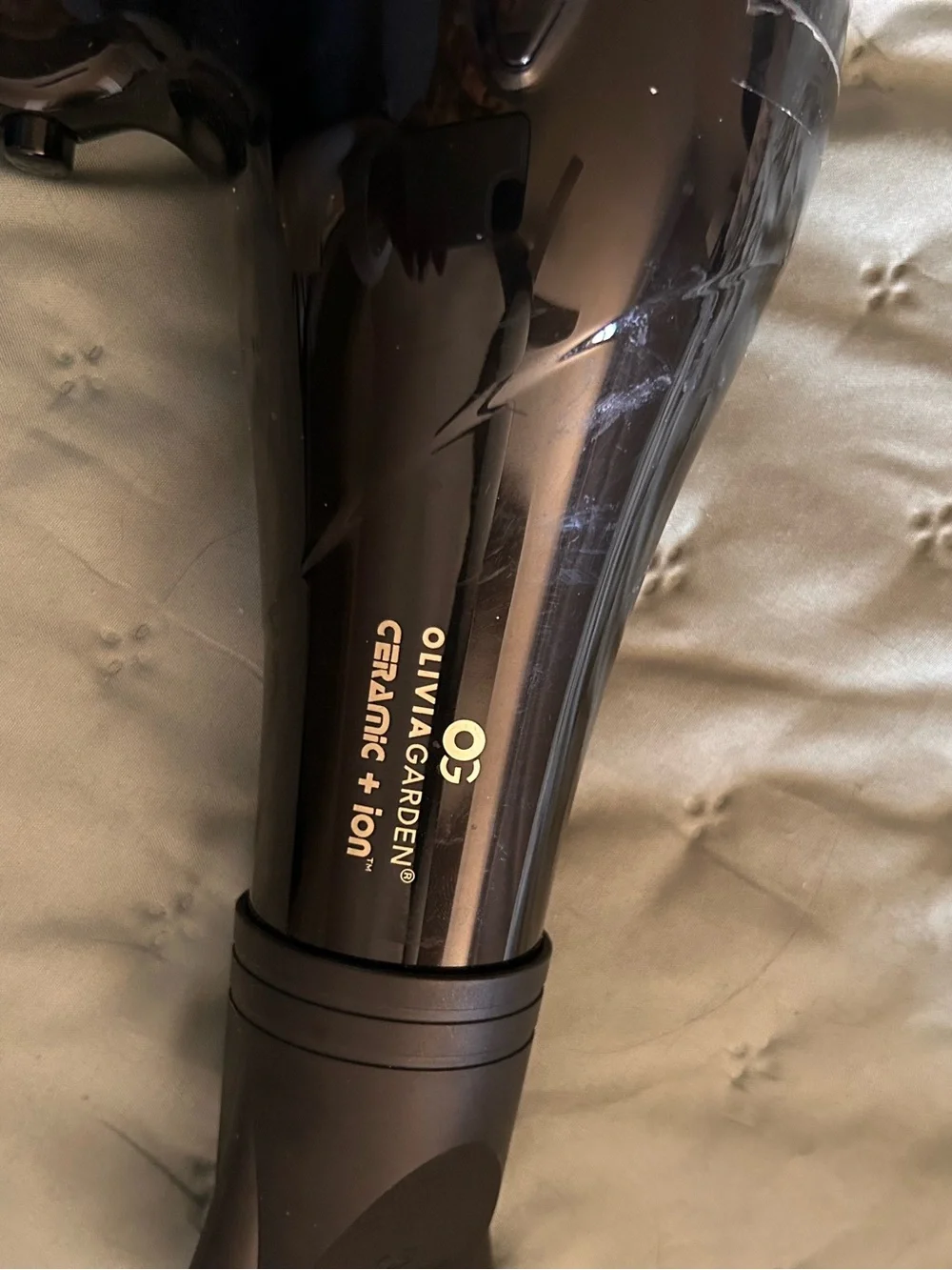 Olivia Garden Ceramic + Ion Black Hair Dryer